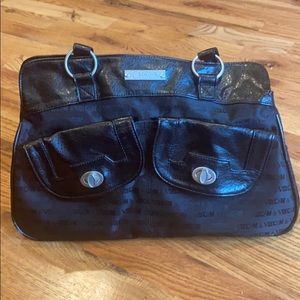 Volcom black shoulder purse